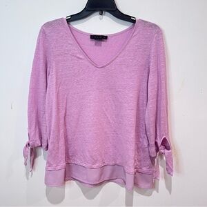 Sanctuary Purple V-Neck Blouse